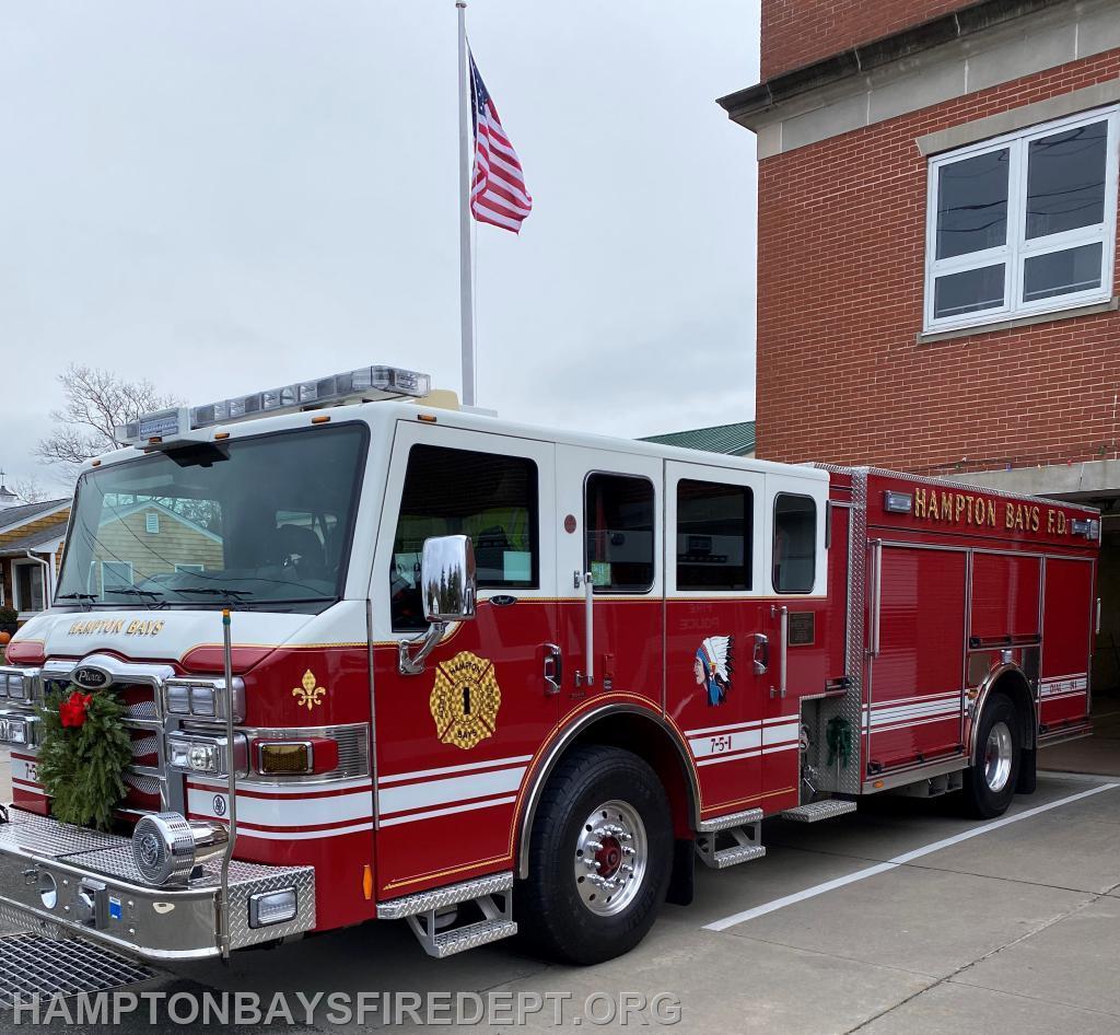 7-5-1 PIERCE ENGINE OUT OF HQ'S