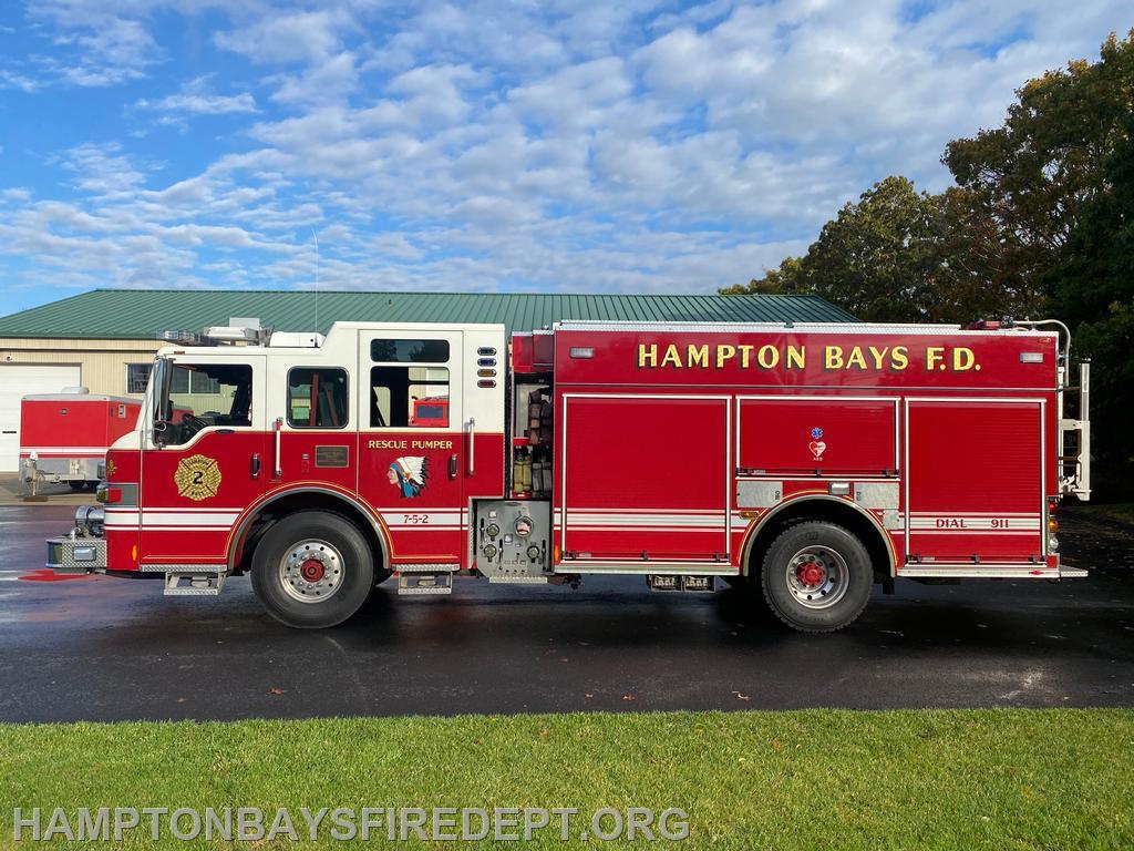 7-5-2 PIERCE RESCUE ENGINE OUT OF STATION 1
